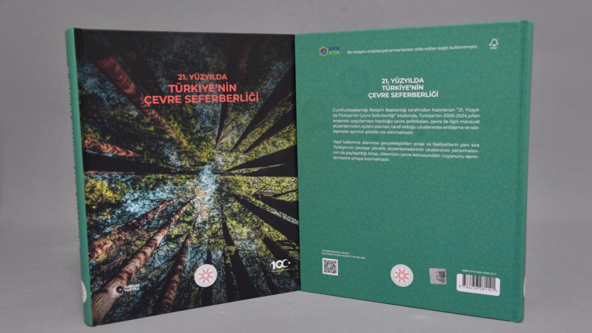 İletişim Başkanlığı'ndan '21. Yüzyılda Türkiye'nin Çevre Seferberliği' kitabı