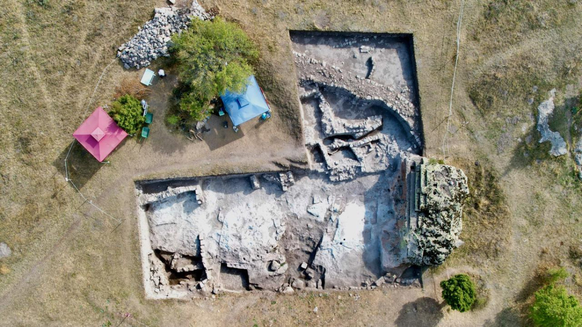 Midas Kale'de Friglere ait ocak ve fırınlar bulundu