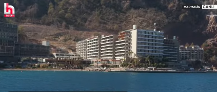 İhanetin görüntüsü. Halk TV denizden giderek görüntüledi