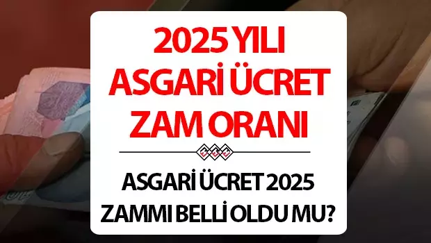 ASGARİ ÜCRET ZAMMI 2025 TAHMİNİ TABLO (OLASI RAKAMLAR) || 2025 yeni yılda asgari ücret ne kadar, kaç TL olacak? 2025 Ocak Asgari ücret 2025 zammı beklentisi nedir? İşte yüzde 25, 30, 35 zam hesaplama tablosu!