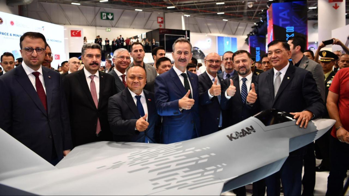 48 adet KAAN'ın satışı için Endonezya ile imzalar atıldı