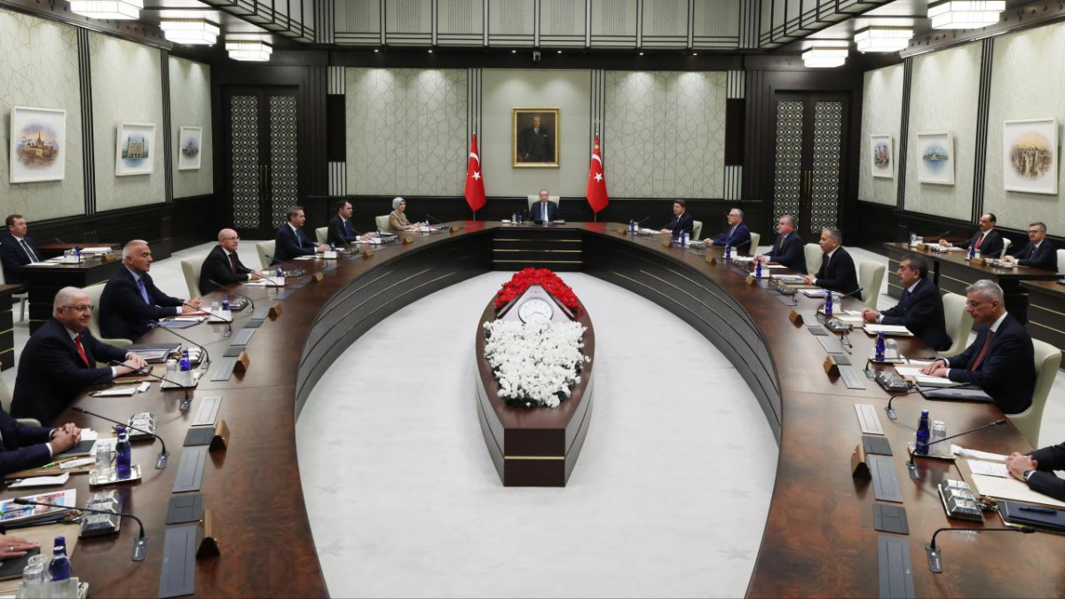 Cumhurbaşkanlığı Kabinesi Beştepe'de toplandı