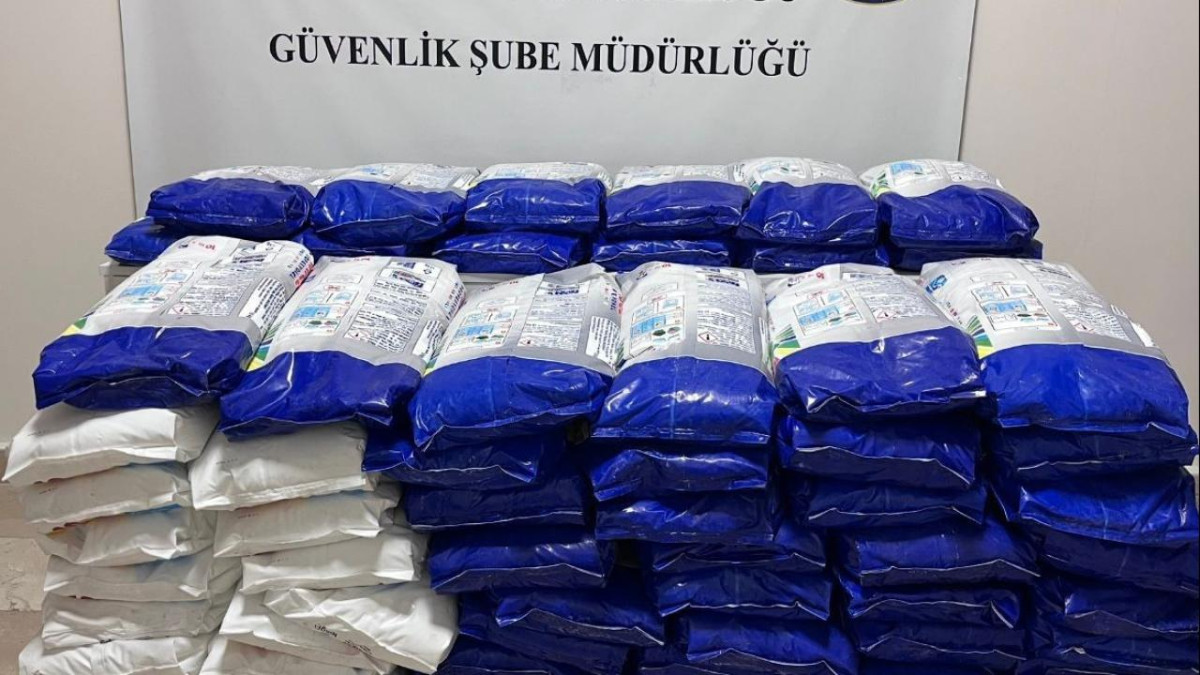 Samsun'da 1,1 ton sahte toz çamaşır deterjanı ele geçirildi
