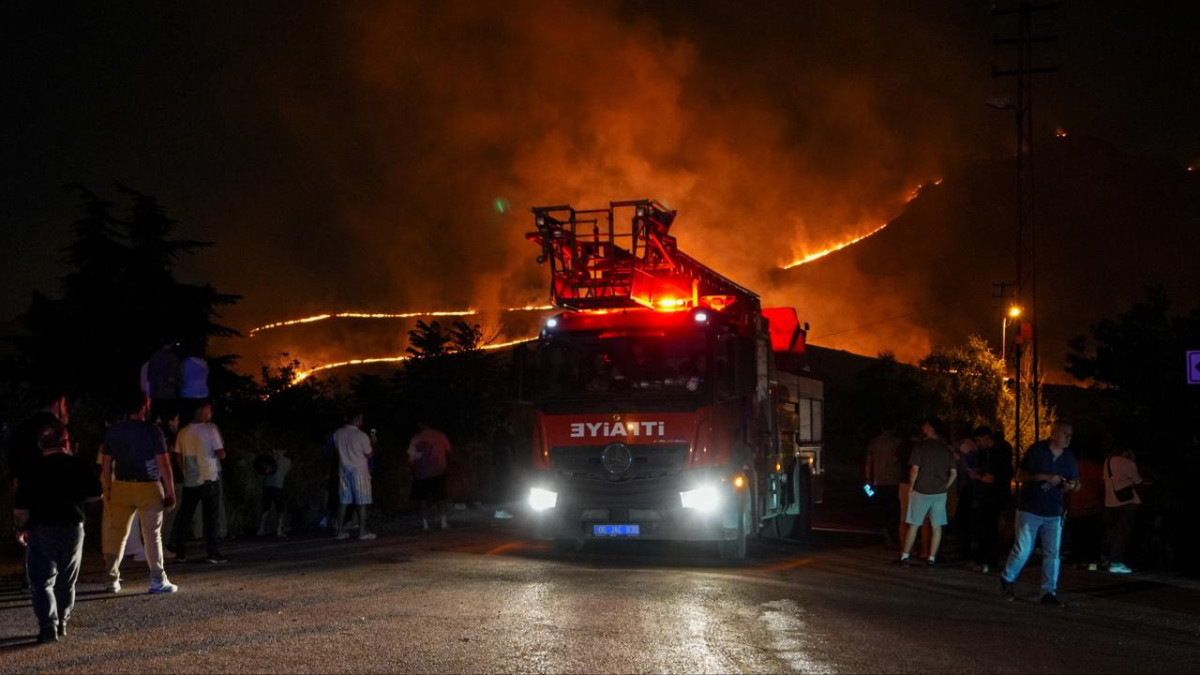 Ankara'da bir günde 140 yangın çıktı